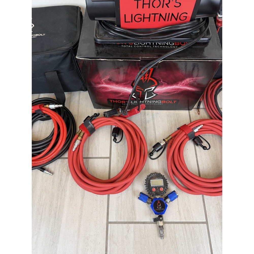 Thor's Lightning Bolt True Dual Air Compressor BOLT002 - Picture 3 of 8